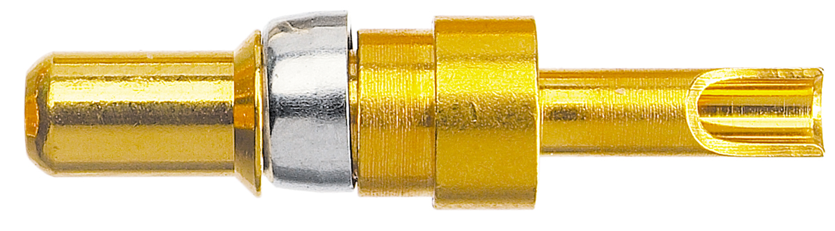 HARTING, D-Sub Mixed Series, Male Crimp D-Sub Connector Power Contact, Au, Sn Pin, 20 → 16 AWG