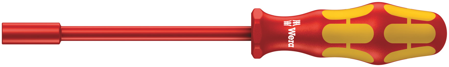 Wera Hexagon Nut Driver, 11 mm Tip, VDE/1000V, 125 mm Blade, 237 mm Overall