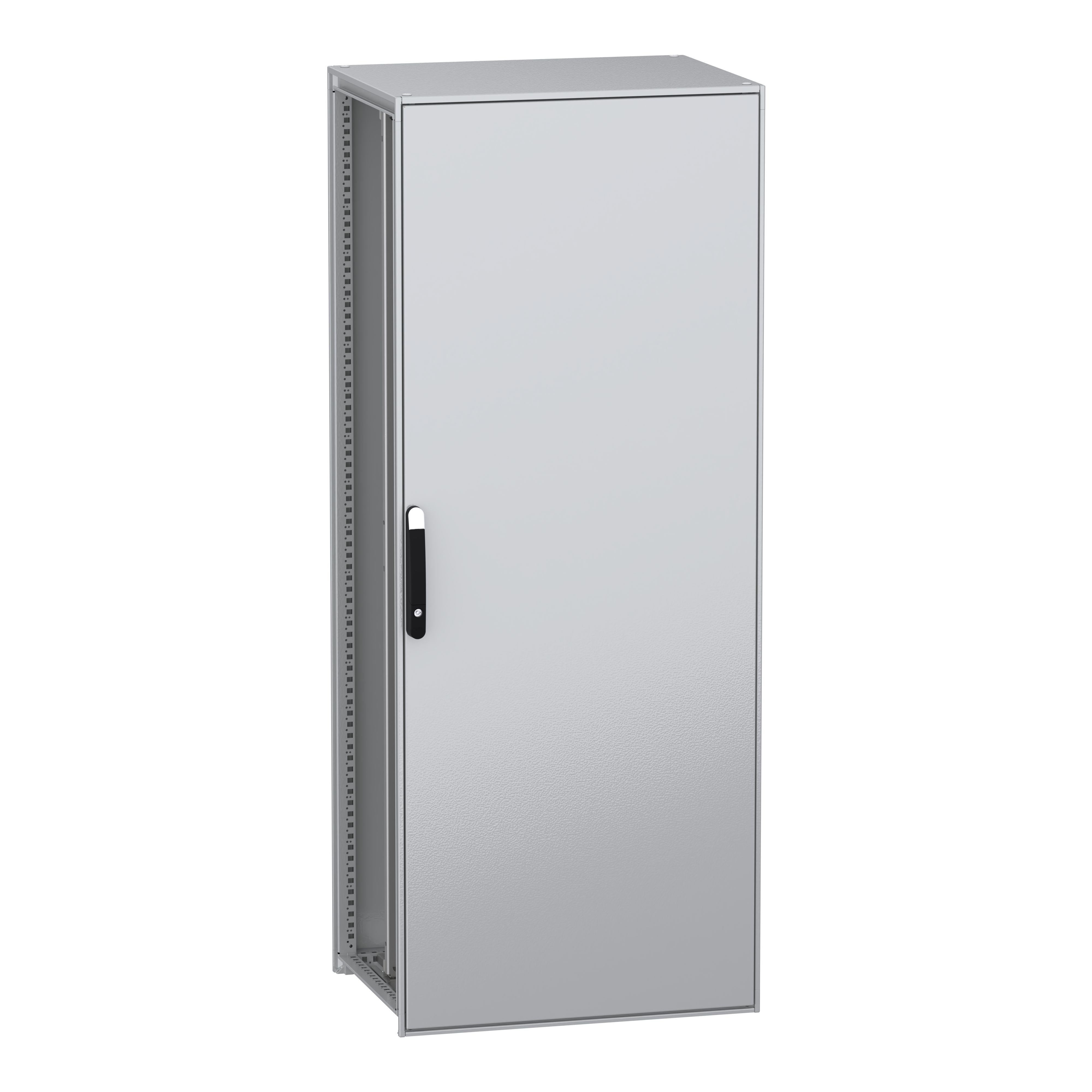 Schneider Electric PanelSeT SFN Series Galvanised Steel Single-Door-Door Floor Standing Enclosure, Plain Door Door,