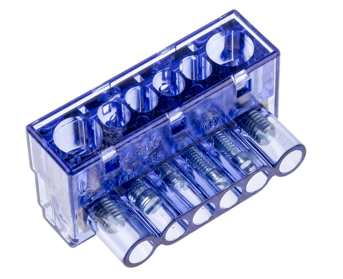 RS PRO Commoning Block, 6 Way, 750 V