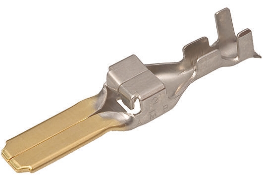 TE Connectivity Dynamic 5000 Series Male Crimp Terminal, 16AWG Min, 14AWG Max
