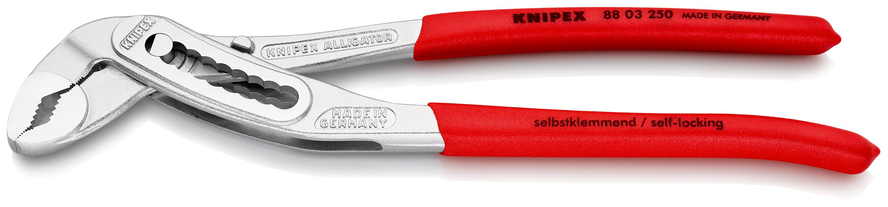 Knipex Alligator® Water Pump Pliers, 245 mm Overall, Angled Tip