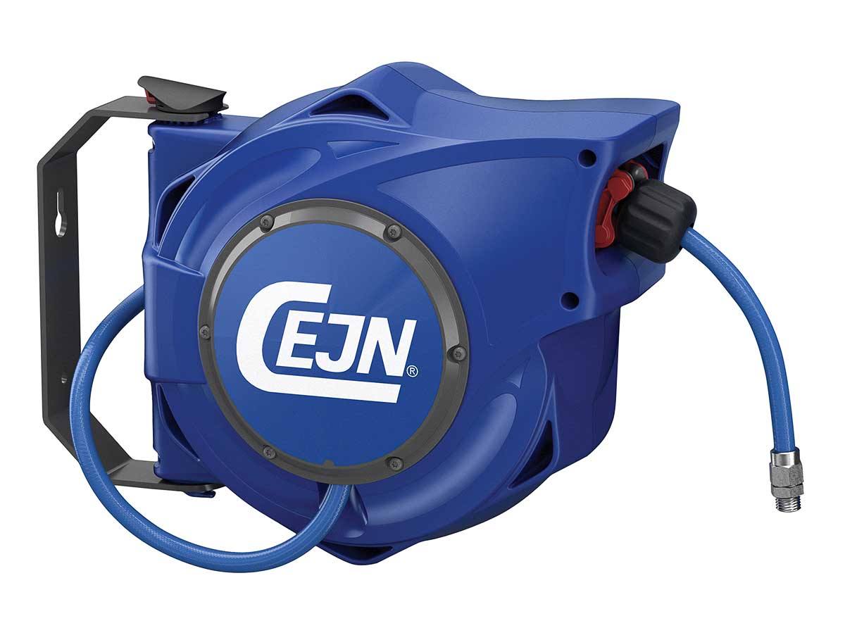 CEJN Wall Mounted 7m Air Hose Reel, 8mm Inner Diameter, 12mm Outer Diameter