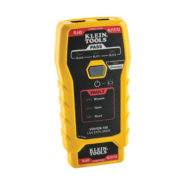 Klein Tools VDV526-100 Cable Tester RJ11, RJ12, RJ45