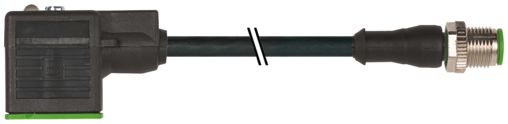 Murrelektronik Limited Male 3 way Valve Connector A to Male M12 Sensor Actuator Cable, 1.5 m