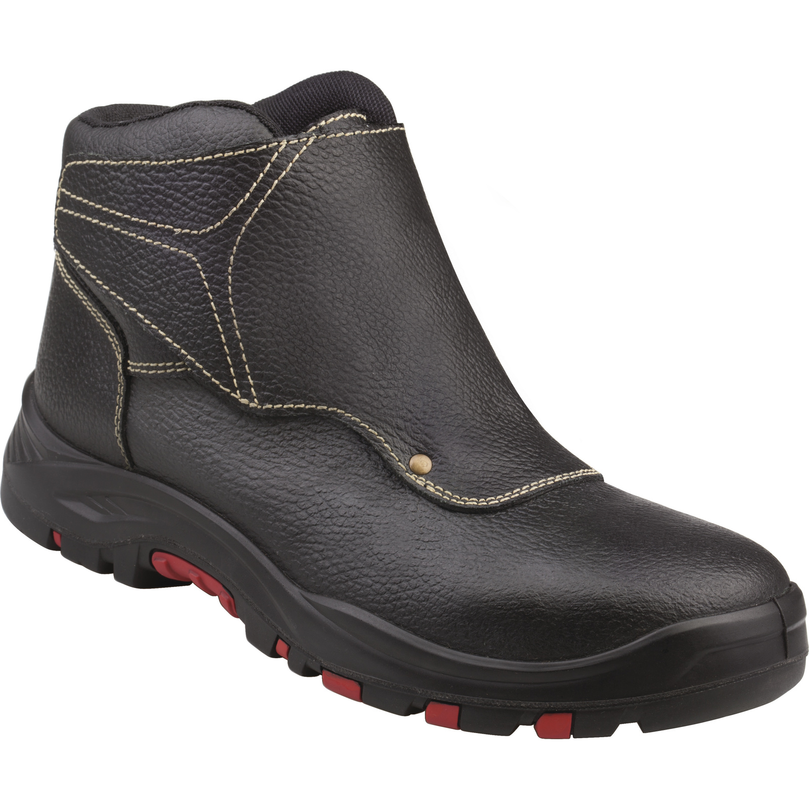 Delta Plus COBRA4 S3 SRC Black Steel Toe Capped Unisex Safety Boots, UK 8, EU 42