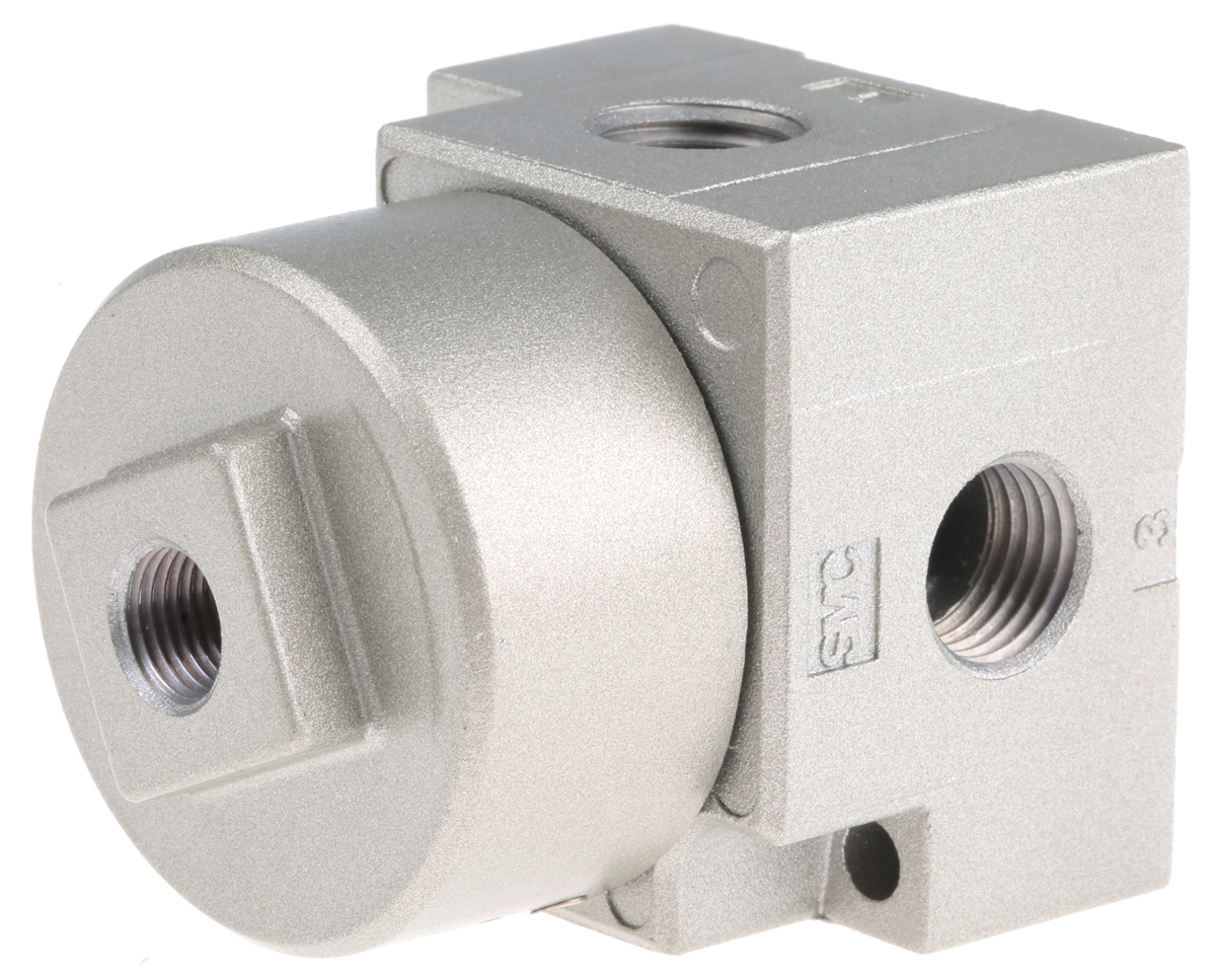 SMC 3/2 Pneumatic Solenoid Valve - Spring/Pilot Rc 1/4 VTA315 Series