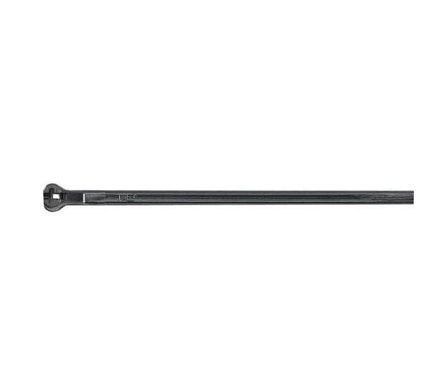 Thomas & Betts Cable Ties, 762mm x 7.6 mm, Black Nylon, Pk-50