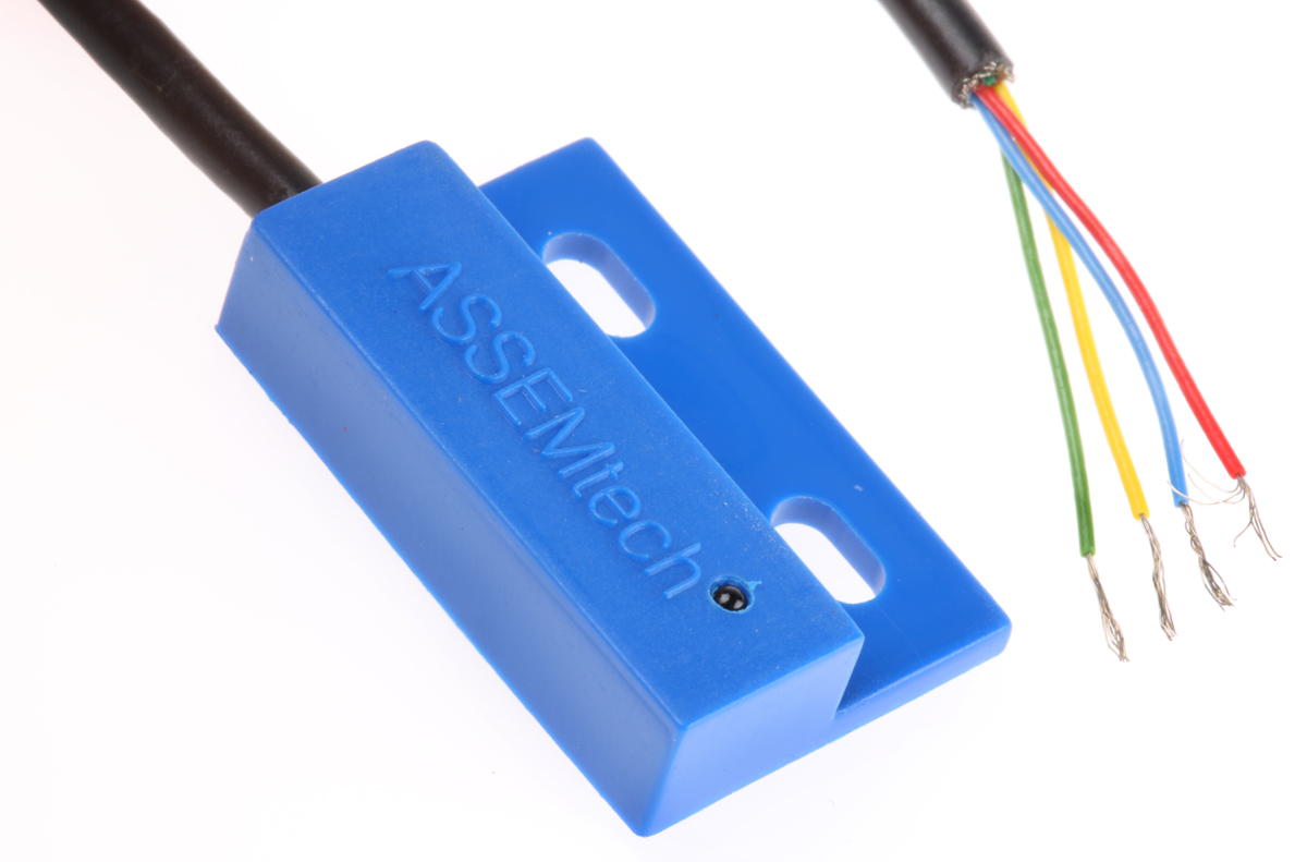 Assemtech Rectangular Reed Switch, NO, , 25mA