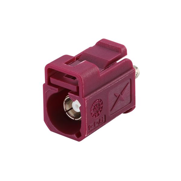 Taoglas FAKRA Gen 2 Series, Jack Cable Mount SMB Connector, Cable Termination, Straight Body