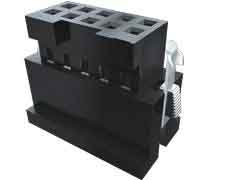 Samtec, ISD2 Male Crimp Connector Housing, 2mm Pitch, 40 Way, 2 Row