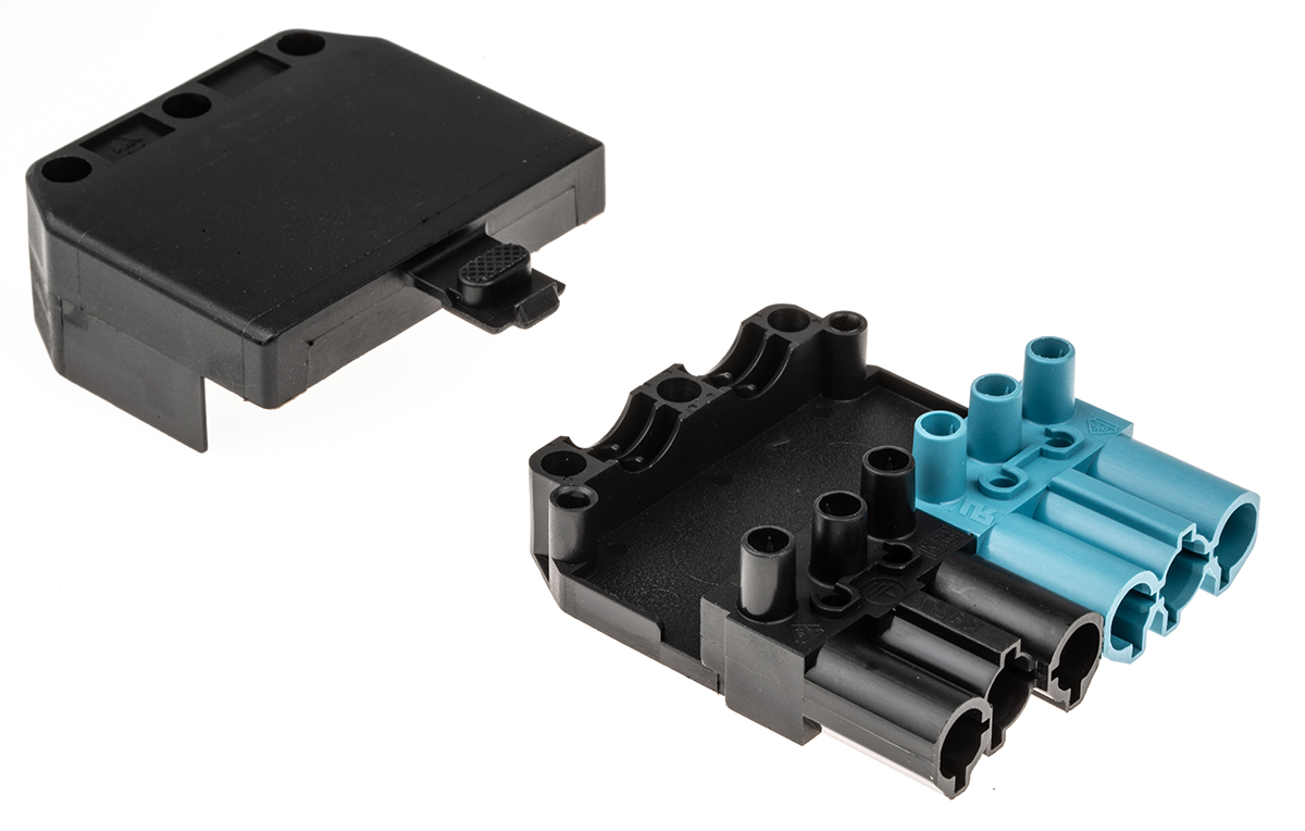 Wieland GST18i6 Series Mini Connector, 6-Pole, Male, Cable Mount, 20A
