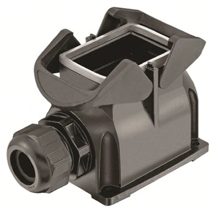 HARTING Han Eco Heavy Duty Power Connector Housing, M32 Thread, Side Entry