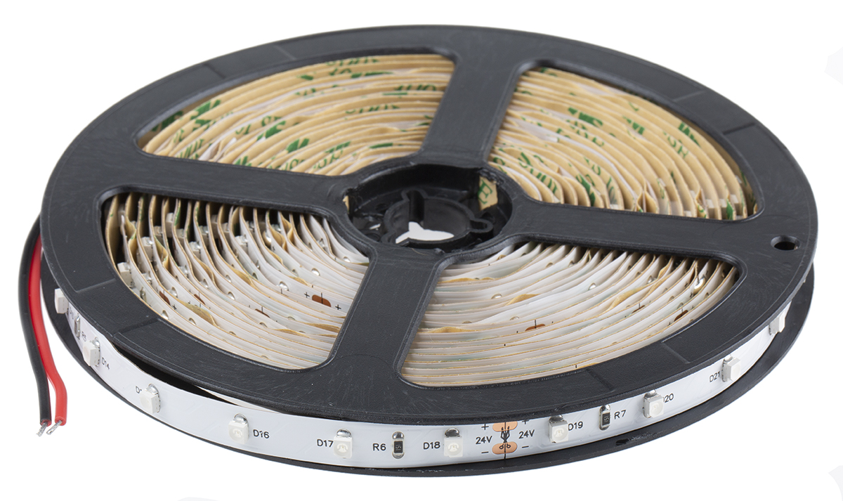 RS PRO 24V Blue LED Strip Light, 5m Length