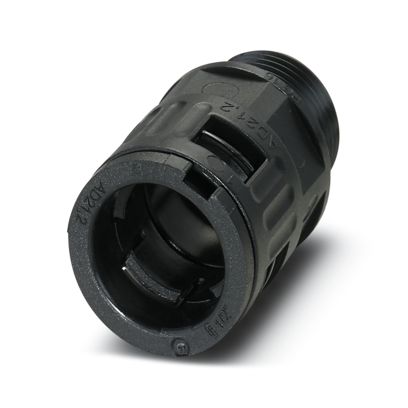 Phoenix Contact WP-G HF Series Black PA 6 Cable Gland, PG16 Thread, 16.5mm max., IP66