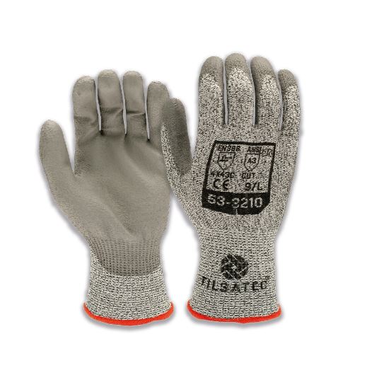 Tilsatec 53 3210 Black, Grey Fibreglass, High Performance Polyethylene, Polyamide, Polyethylene Terephthalate, Spandex