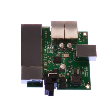 Brainboxes Cable Mount Industrial Ethernet Switch, 8 RJ45 Ports, 100Mbit/s Transmission, 5 → 30V dc