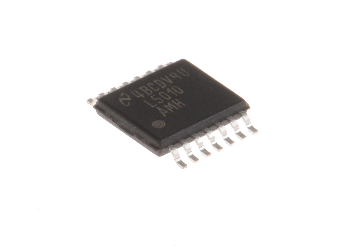 Texas Instruments LM5010AMH/NOPB, 1-Channel High Voltage, Buck Converter, 1 A, 6.6 V 1000 kHz, TSSOP 14-Pin