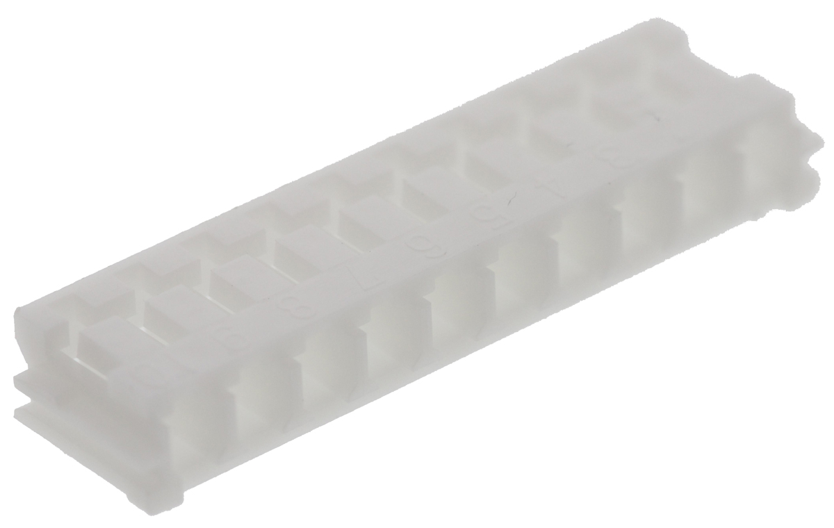 JST, EH Female Connector Housing, 2.5mm Pitch, 10 Way, 1 Row