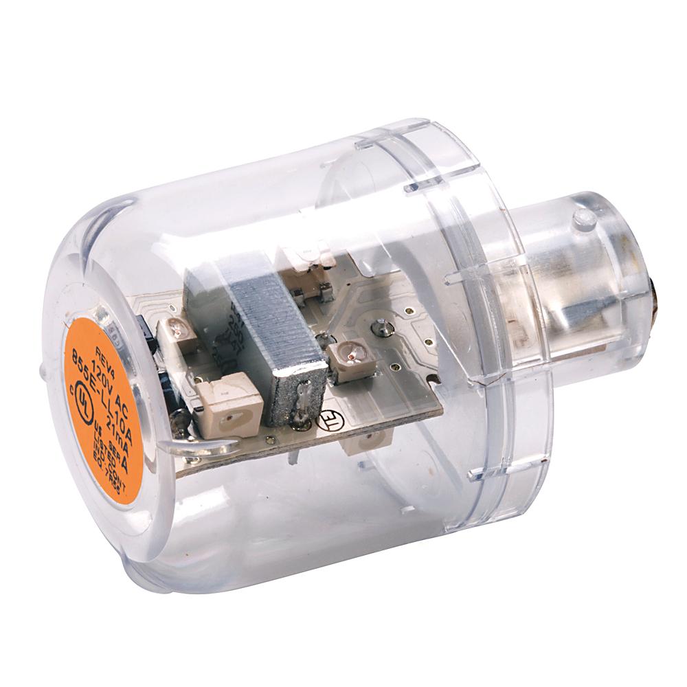 Allen Bradley 855E Series Blue Signal Tower, 24 V, LED Bulb