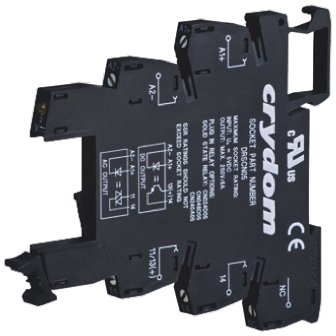 Sensata Crydom 24V dc DIN Rail Relay Socket, for use with CN Series