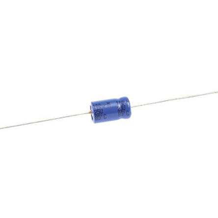 Vishay 100μF Aluminium Electrolytic Capacitor 25V dc, Axial, Through Hole - MAL202136101E3