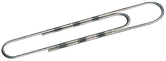 RS PRO Metal Paperclip x100