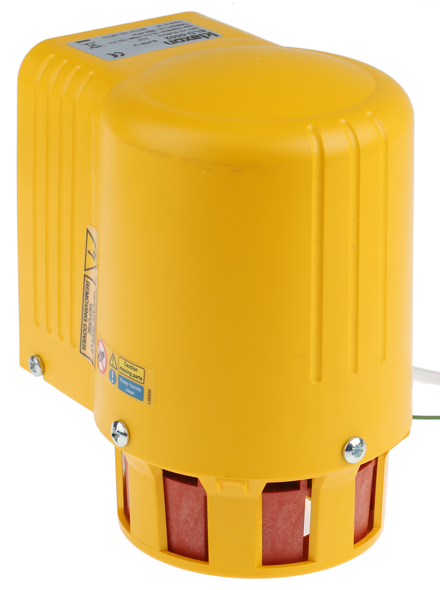 Klaxon Super M Series Siren, 230 V ac, 127dB at 1 m, AC