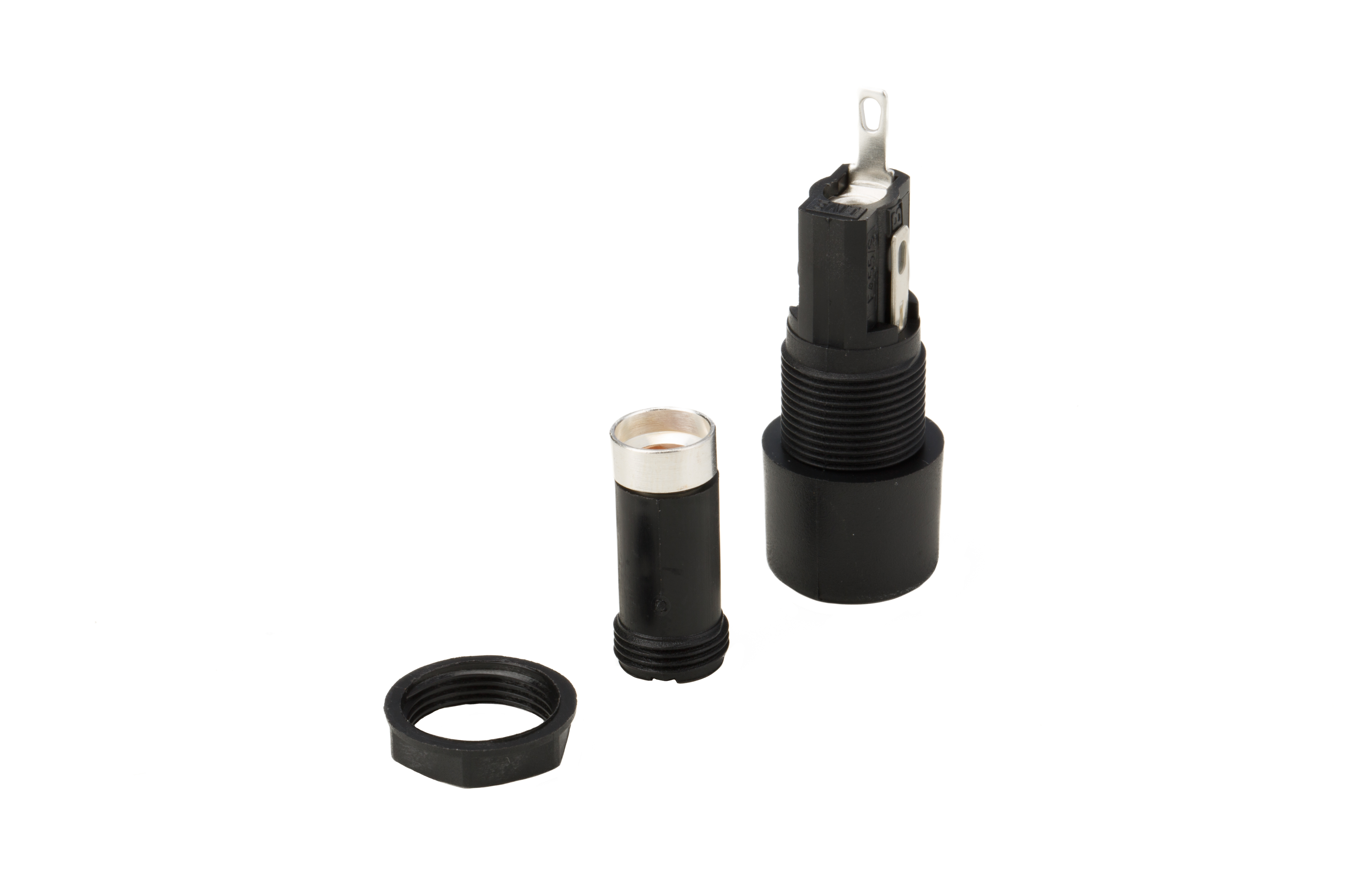 Bulgin 10A Panel Mount Fuse Holder for 5 x 20mm Fuse, 1P, 250V ac