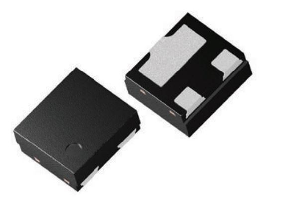 Vishay VCAN24A2-HT5HG3-08, Triple-Element Bi-Directional TVS Diode, 100W, 3-Pin DFN1110-3A