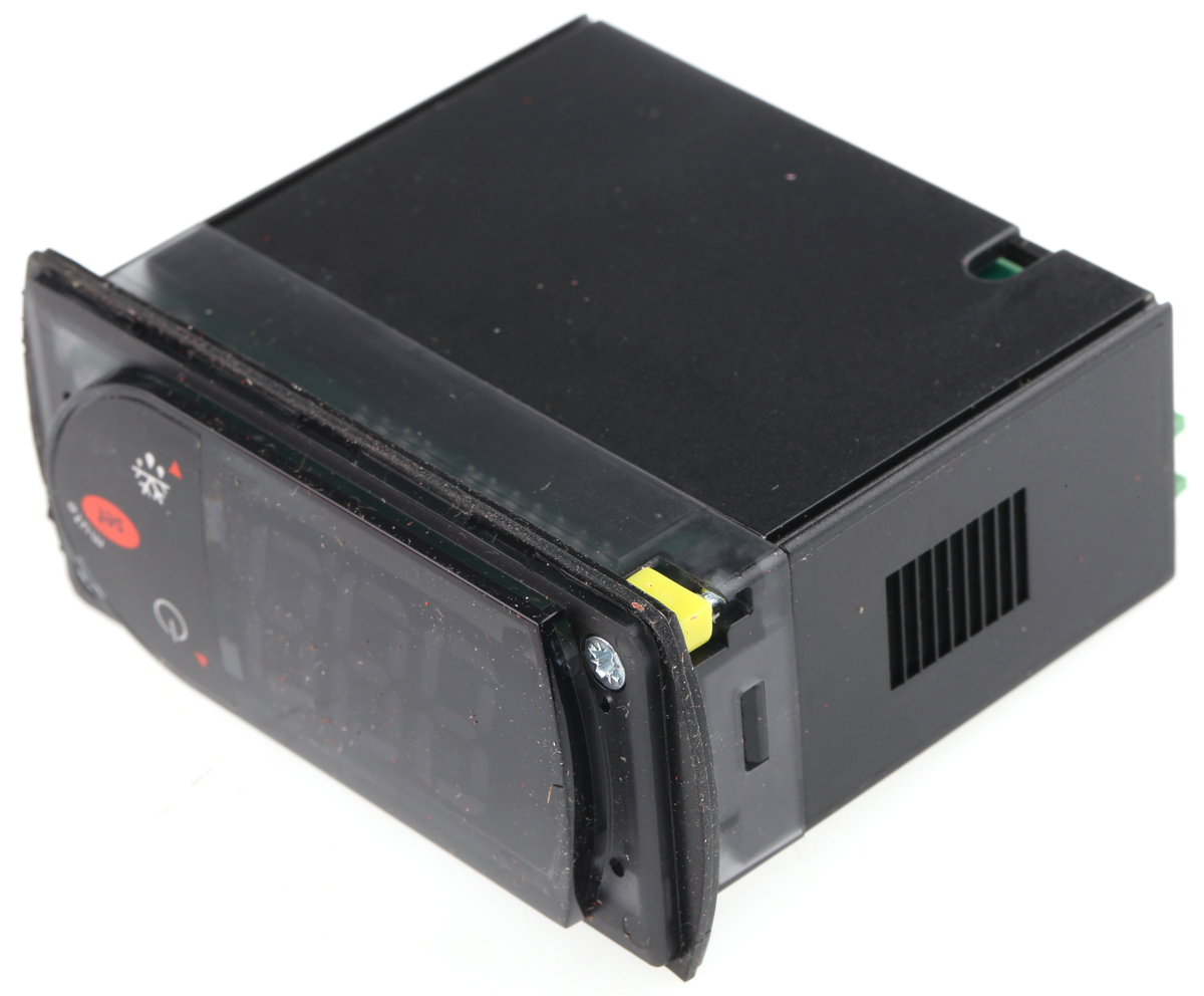Carel PJ Easy On/Off Temperature Controller, 81 x 36mm, 230 V ac Supply Voltage