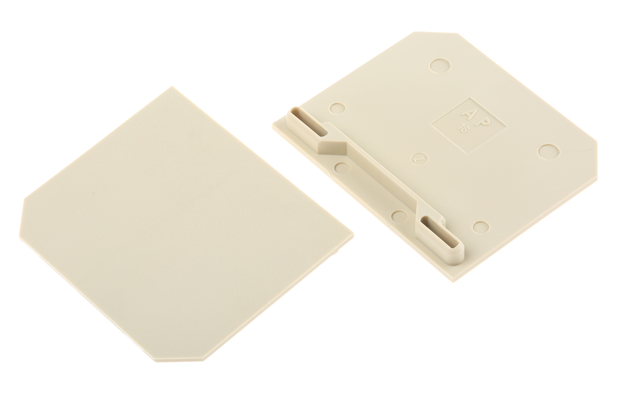 Weidmuller SAK Series End Cover for Use with DIN Rail Terminal Blocks, ATEX