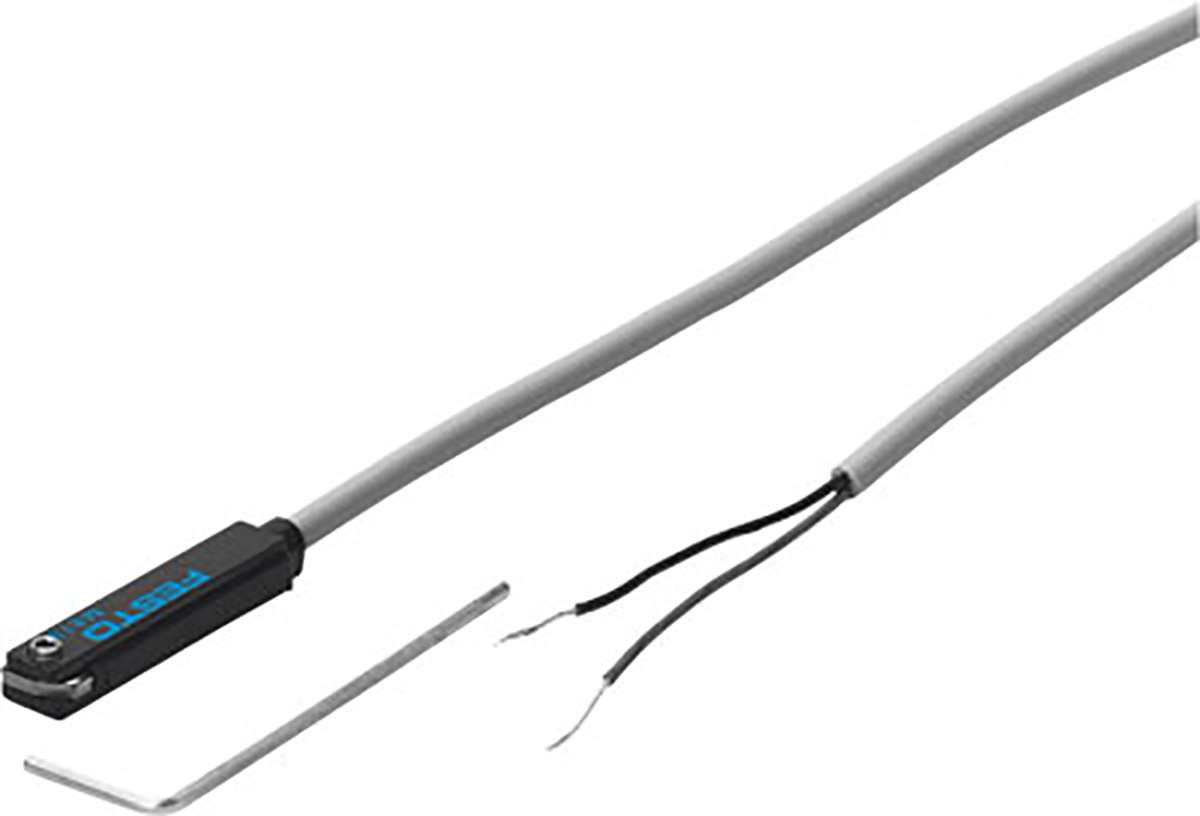 Festo Proximity Sensor Pneumatic Position Detector, IP67, 0 to 30V ac/dc, NO Operation, SME-8, 161756