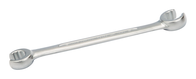 Bahco Ring Wrench, 210 mm Overall, 17 x 19mm Jaw Capacity