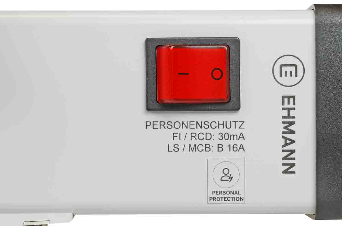 Bodo Ehmann Type F - German Schuko 4 Gang Power Distribution Unit, 1.5m Cable