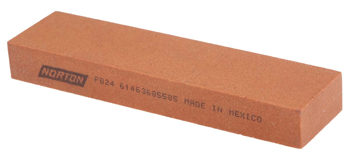Norton Fine Rectangular Sharpening Stone, 102mm x 25mm x 13mm