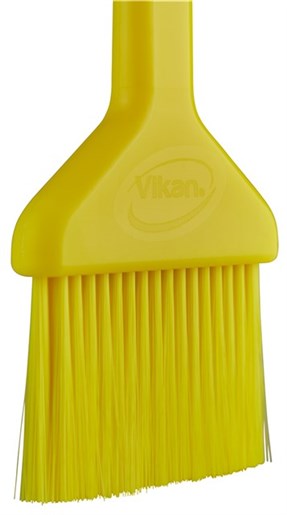 Vikan Yellow Pastry Brush for Food Industry, General Cleaning with brush included