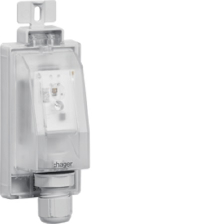 Hager Lighting Controller Sensor Switch, Twilight, Surface Mount, 48mm Diameter