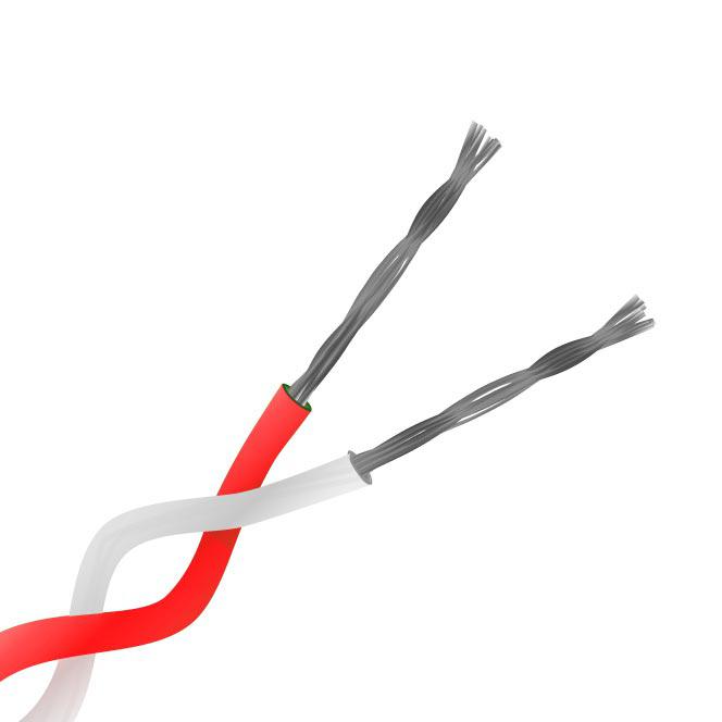 RS PRO Type K Thermocouple Cable/Wire, 25m, Unscreened, PFA Insulation, +260°C Max, 1/0.315mm