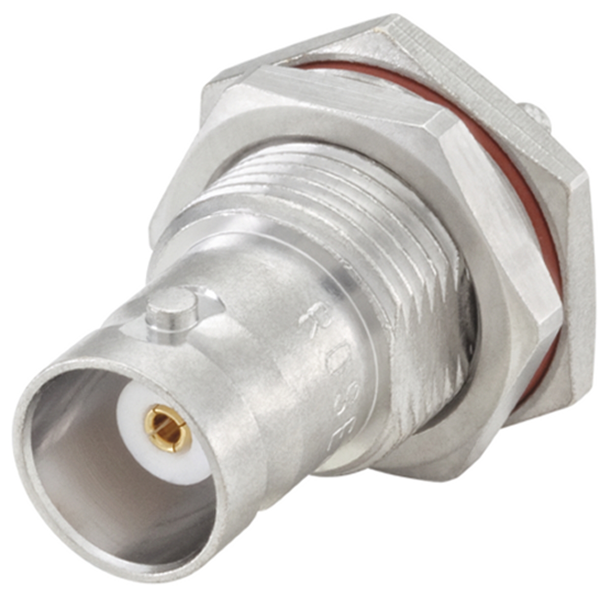Rosenberger BNC Series, Jack Panel Mount BNC Connector, 50Ω, Crimp Termination, Straight Body