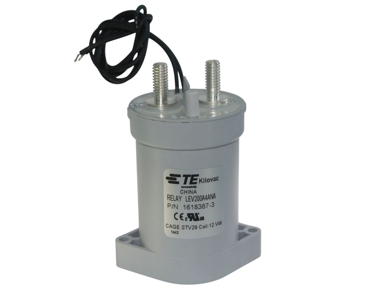 TE Connectivity Kilovac Contactor, 48 V dc Coil, 500 A, NO, 48 V dc