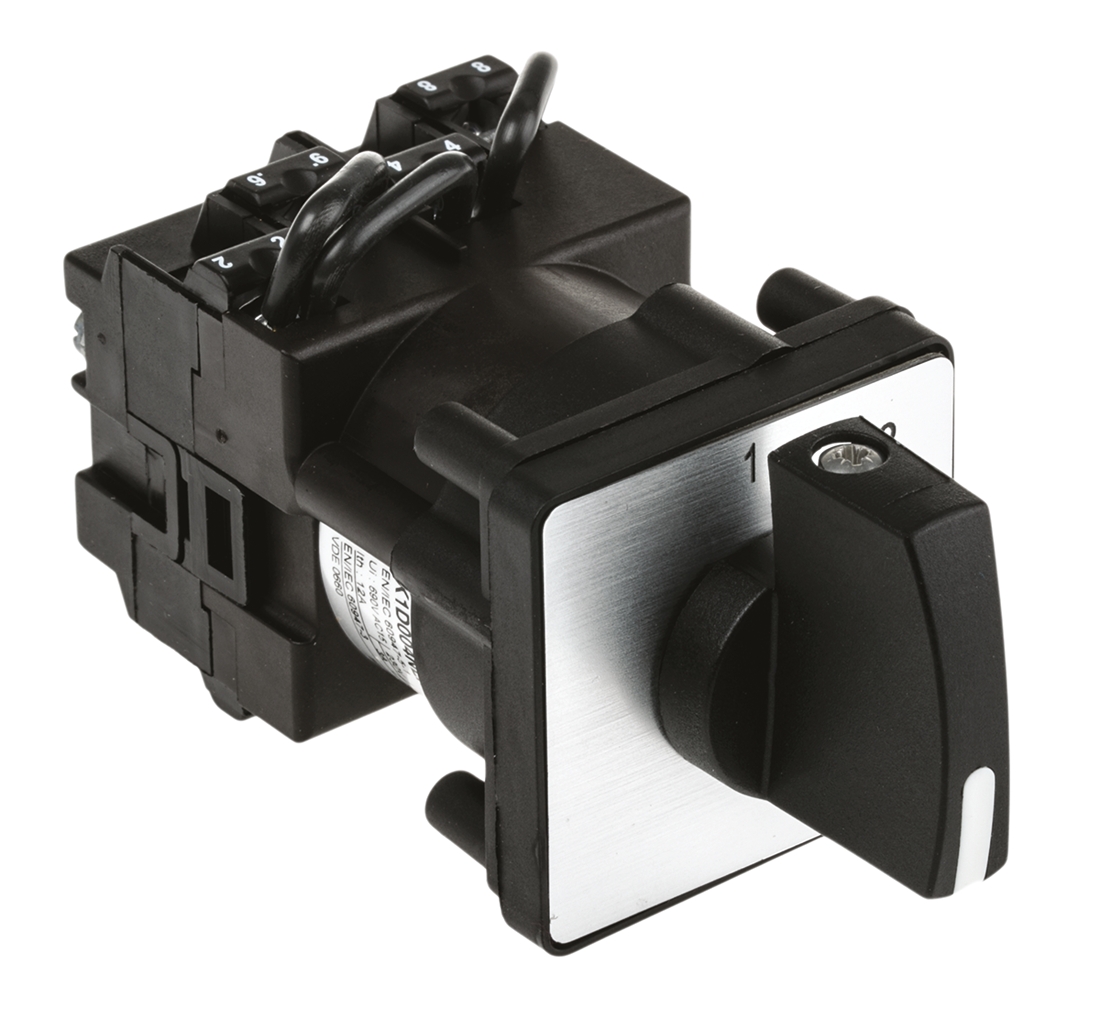 Schneider Electric, SP 4 Position 45° Multi Step Cam Switch, 690V ac, 5.6A
