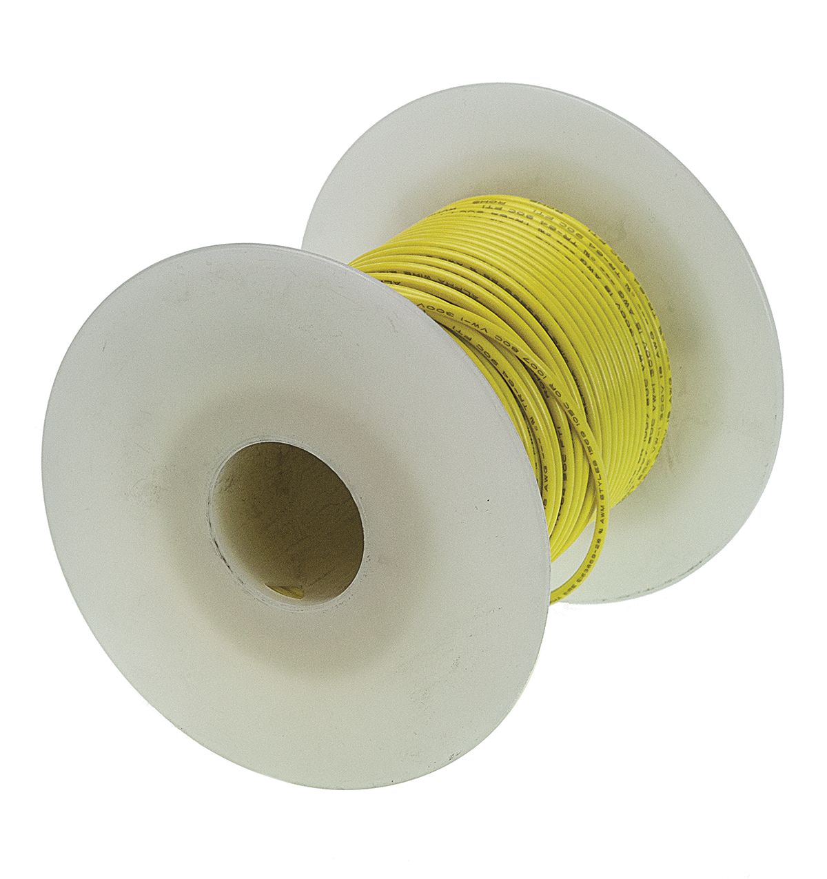Alpha Wire Yellow 0.75 mm² Hook Up Wire, 18 AWG, 16/0.25 mm, 30m, PVC Insulation, 3055 YL005