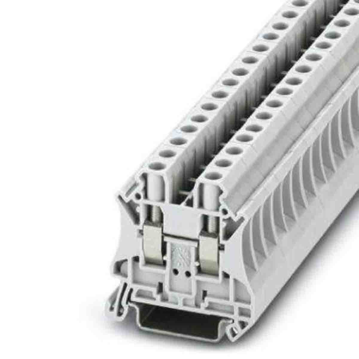 Phoenix Contact 3045198 UT 6 Series White, 0.2 → 10mm², Screw Termination, ATEX, IECEx
