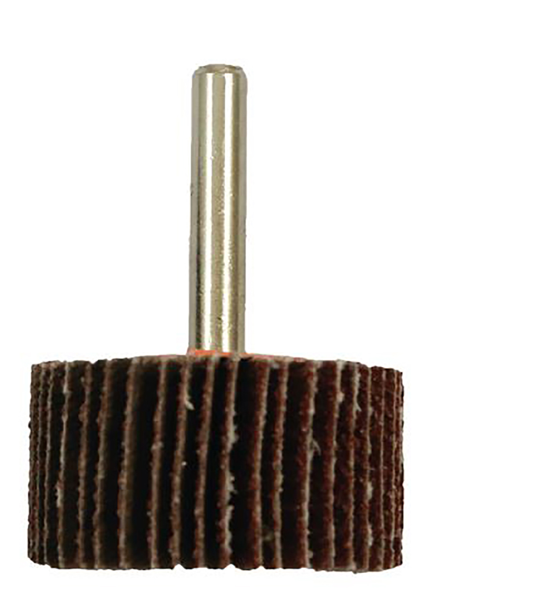 RS PRO Aluminium Oxide Flap Wheel, 40mm Diameter, P80 Grit