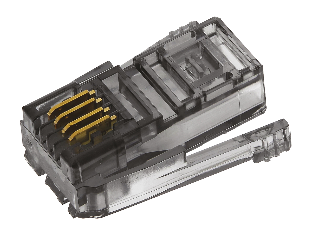 TE Connectivity Male Telephone Connector, SDL Crimp Termination