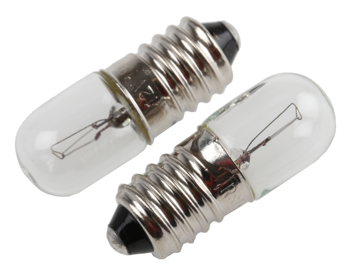 RS PRO E10 Indicator Light, Clear, 12 V, 183 mA, 3000h