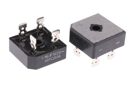 onsemi Bridge Rectifier, 35A, 200V, 4-Pin