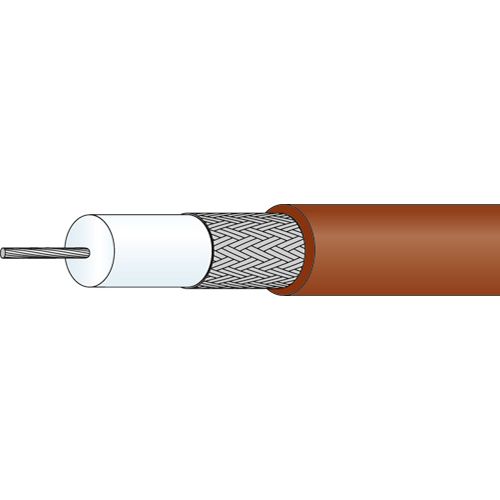 Huber+Suhner, 100 m, RG179 Coaxial, Unterminated 75 Ω