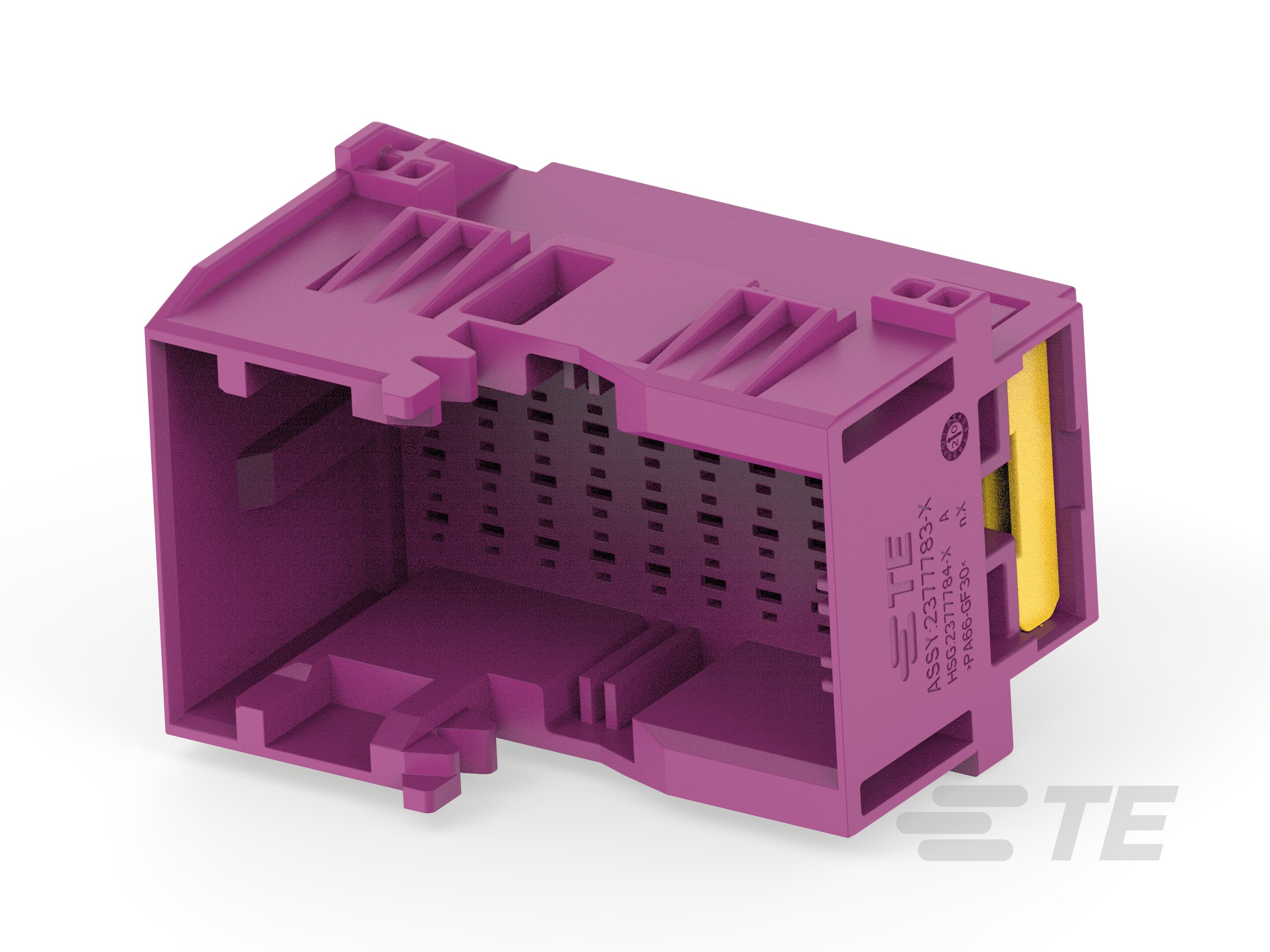 TE Connectivity Automotive Connector Plug Purple Wire 36 Way 2377783-2